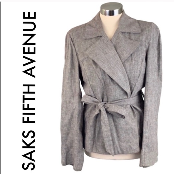 Saks Fifth Avenue Black Label Jackets & Blazers - 👑 SAKS FIFTH AVENUE JACKET 💯AUTHENTIC